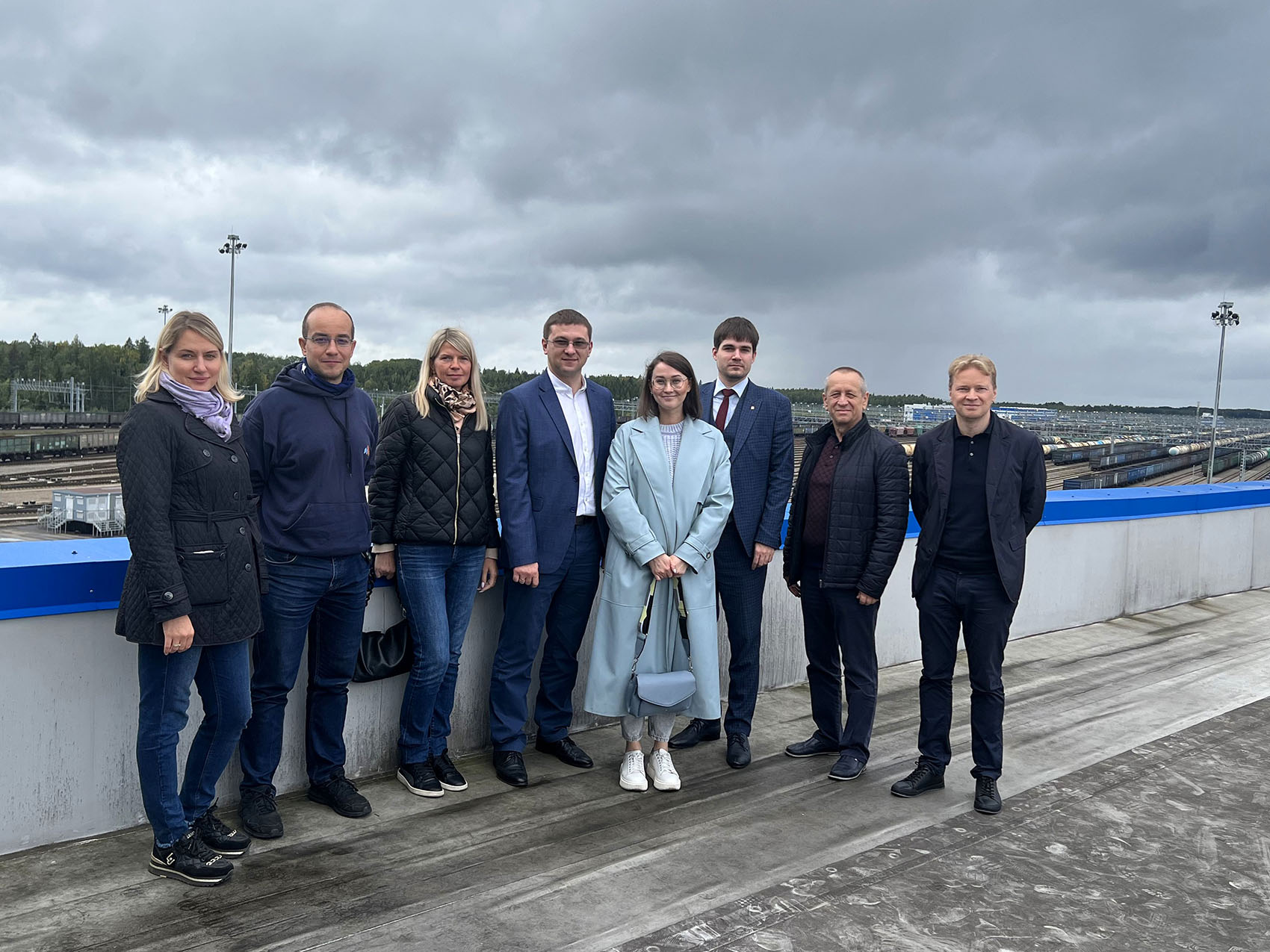Калининградская делегация посетила порт Усть-Луга