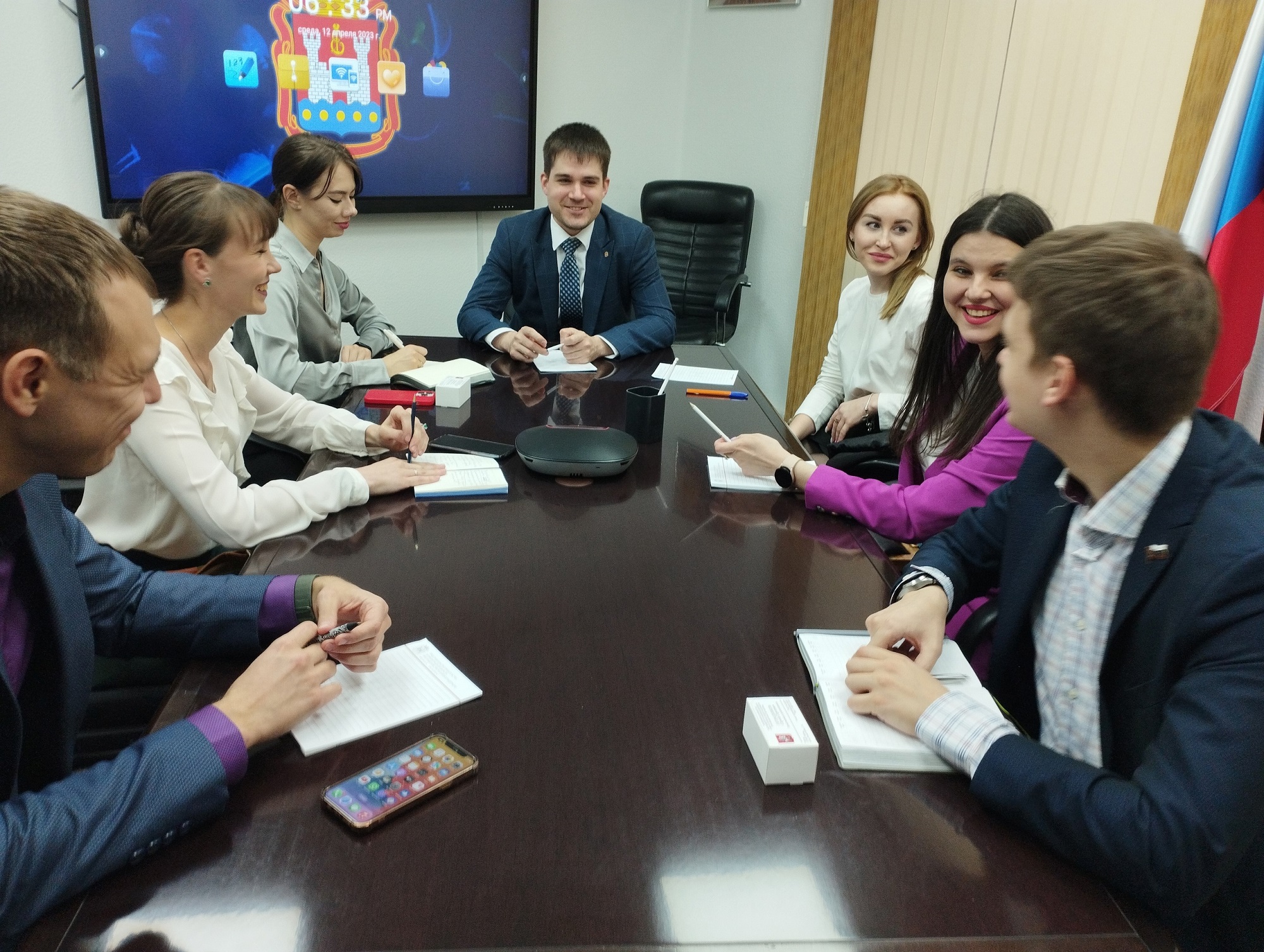 Заседание президиума Молодежной комиссии МКСРЗ при Правительстве Москвы