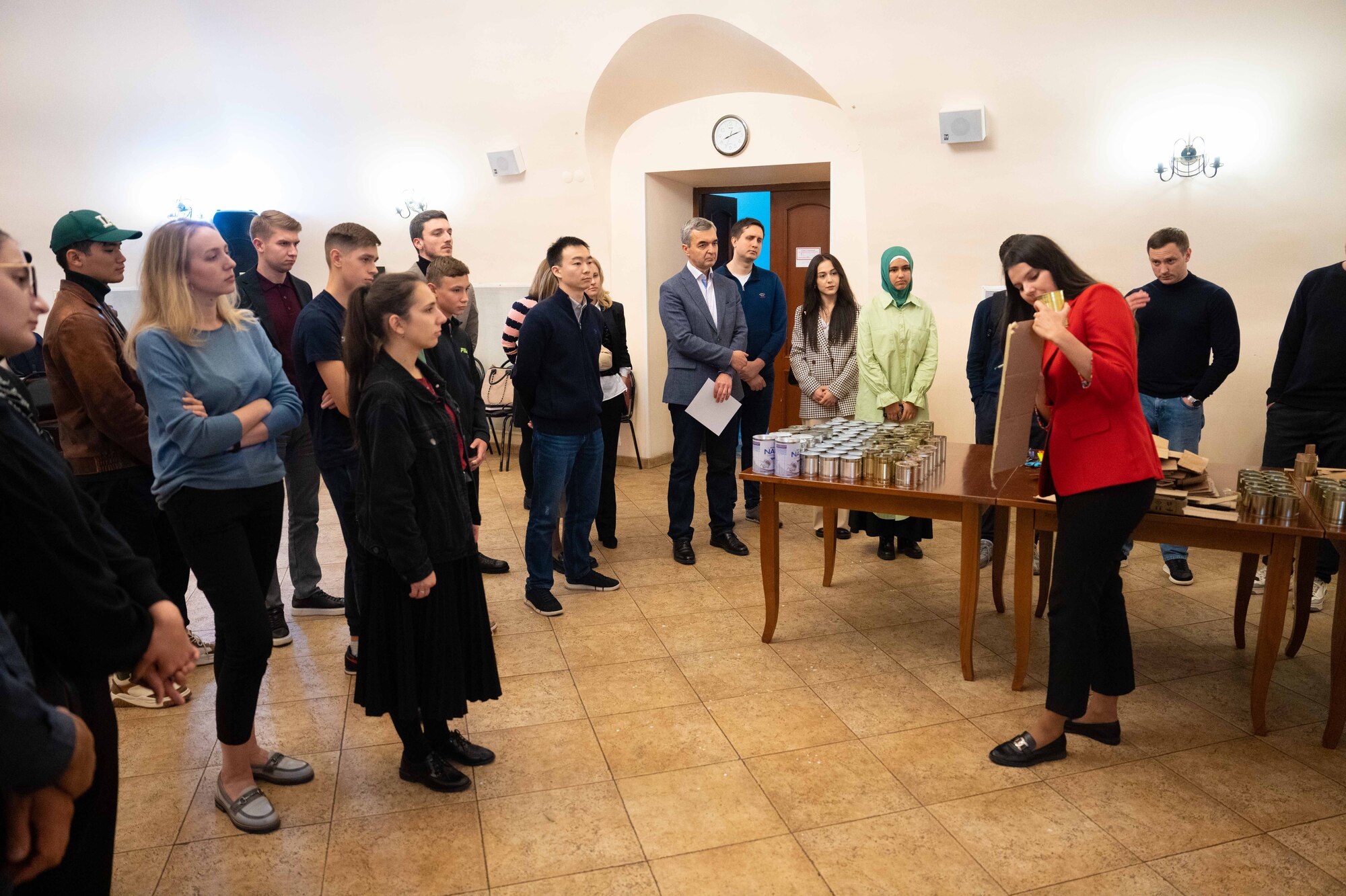 Акция по изготовлению блиндажных свечей для отправки их в зону проведения специальной военной операции